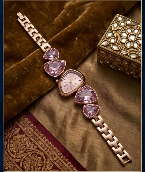 A.R The Royal Crystal' Bracelet Watch