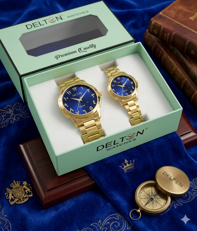 Watch ⌚Premium Couple Watch Set for Men & Women | Matching Analog Wrist Watches | Perfect Gift Set
